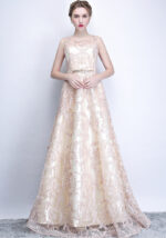 Banquet Evening Dress Champagne Gown