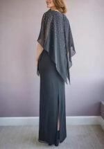 sequined evening gown