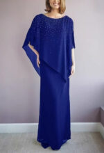 sequined evening gown