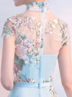 New Short Front Long Back Women's Dress Evening Gown