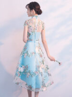 New Short Front Long Back Women's Dress Evening Gown