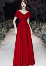 White French-style Elegant Mini Evening Dress